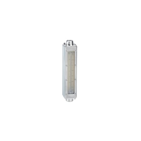 Dwyer Instruments Industrial flowmeter, max flow 20 GPM 75 LPM water, 90 SCFM 2600 LPM air, pressure drop 39in wc IF2713